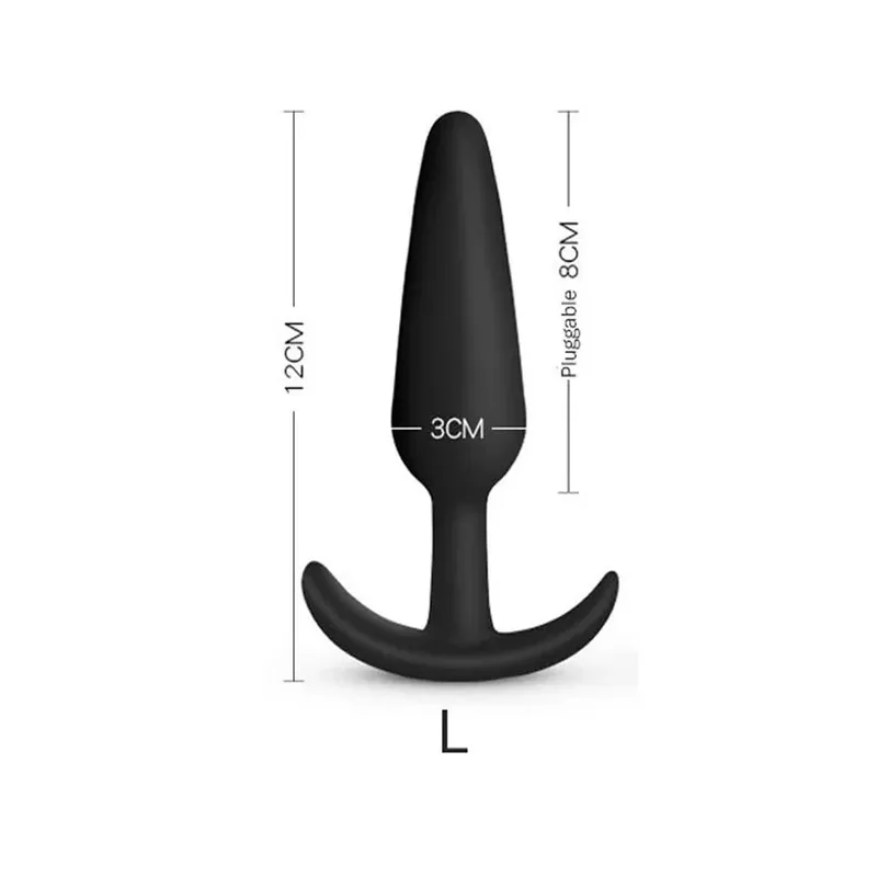 Soft Silicone Dildo Anal Plugs Anal Dilator Prostate Massager Vaginal Stimulator Adult Sex Toys For Men Women Gay Anal Trainer — image 10