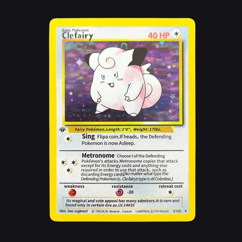 Proxy PKM English GAME 1ST EDITION Charizard Blastoise Venusaur Mewtwo Holo TCG Game Collection Card