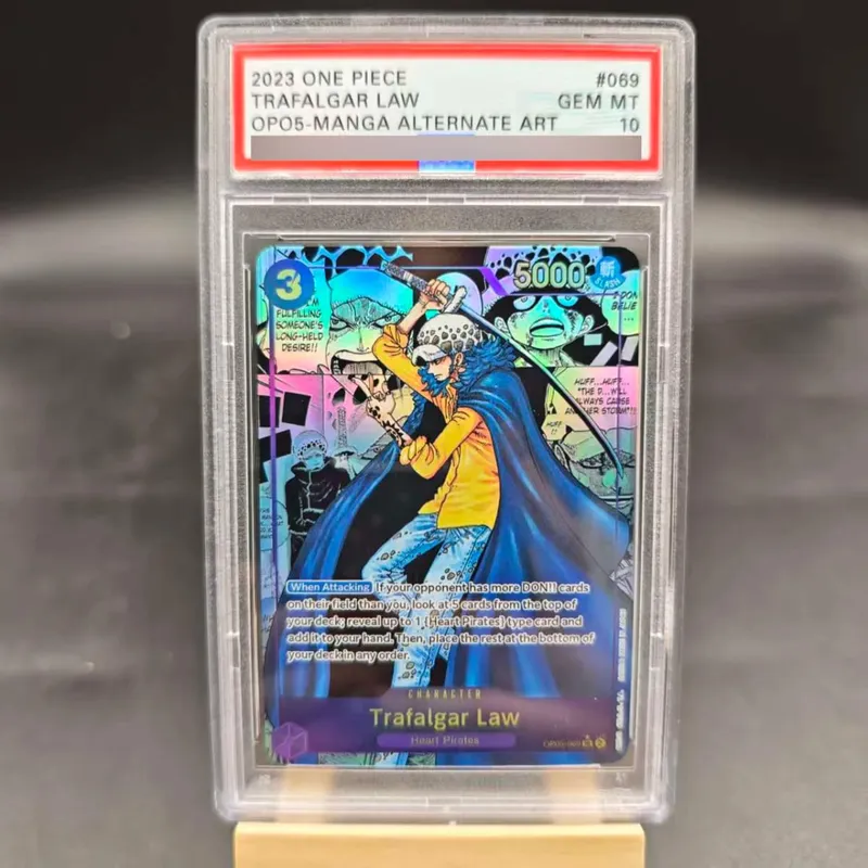 DIY ONE PIECE English Silver Nika Luffy Rating Card OPCG Hancock Ace Teach Zoro Copy Version Anime Collection Cards Gift Toy