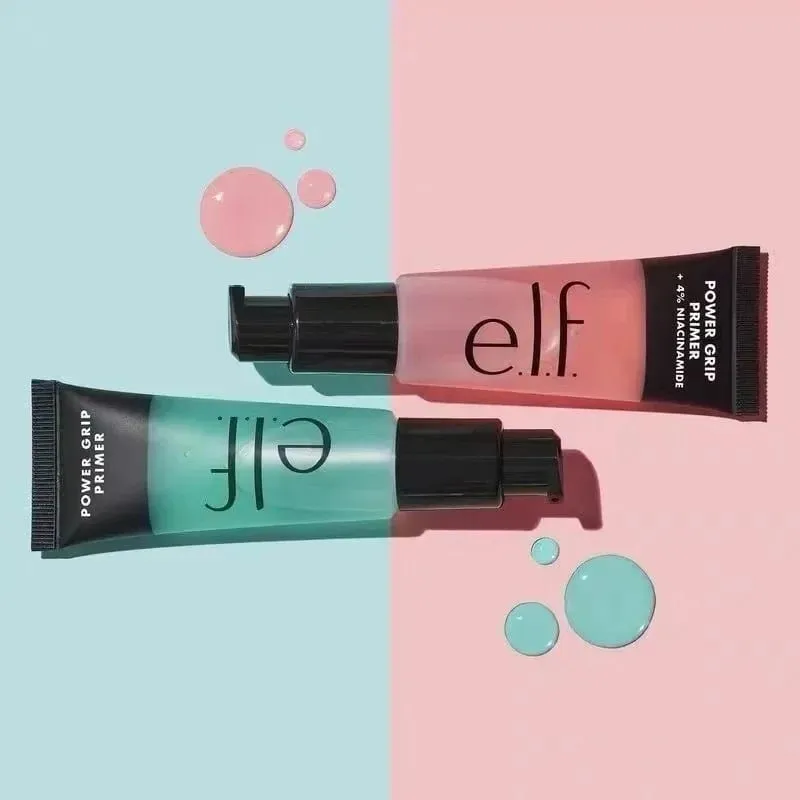 Elf Pré Maquiagem Verde e Rosa Mesmo Tom de Pele Base Hidratante e Isolamento Duradouro Acabamento Spray Essência de Fundação Líquida