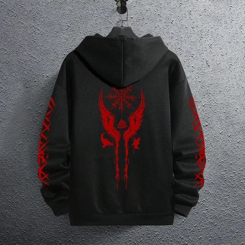 2025 Brand New Black Sweatshirts Autumn Winter Male Daily Casual Sporty Jogging Hoodie Men's Outwear Fashion Pullover