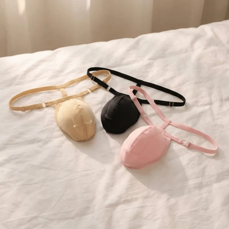 T-back Push Up ฟองน้ำถ้วย Pad Thongs ปรับ 3D ด้านหน้าเบาะกางเกงไม่มีรอยต่อต่ำเอวชาย Shapewear กางเกงผู้ชายอุปกรณ์เสริม — image 9