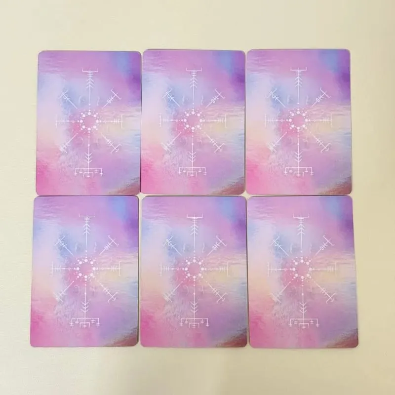 ORÁCULO DE LOS ELEMENTOS Oracle Cards 44PCs Spanish Version Fate Divination Board Game Card Games