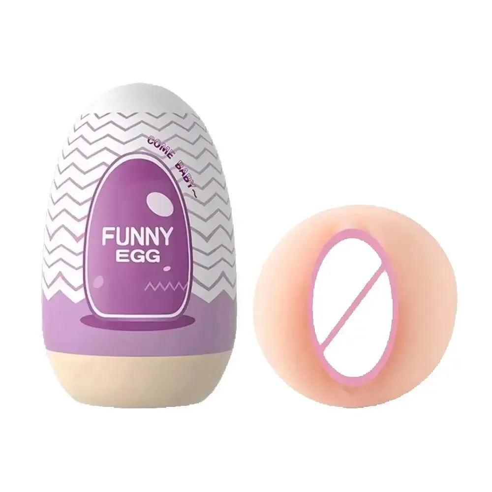 Laile Mini Masturbator Egg Portable Pocket Pussy for Men Disposable Male Sex Toy Cup — image 1