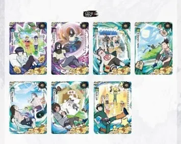 Genuine Naruto Card English Version Chapter of The Formation Uchiha Itachi Gaara Kakashi Anime Collectible Card