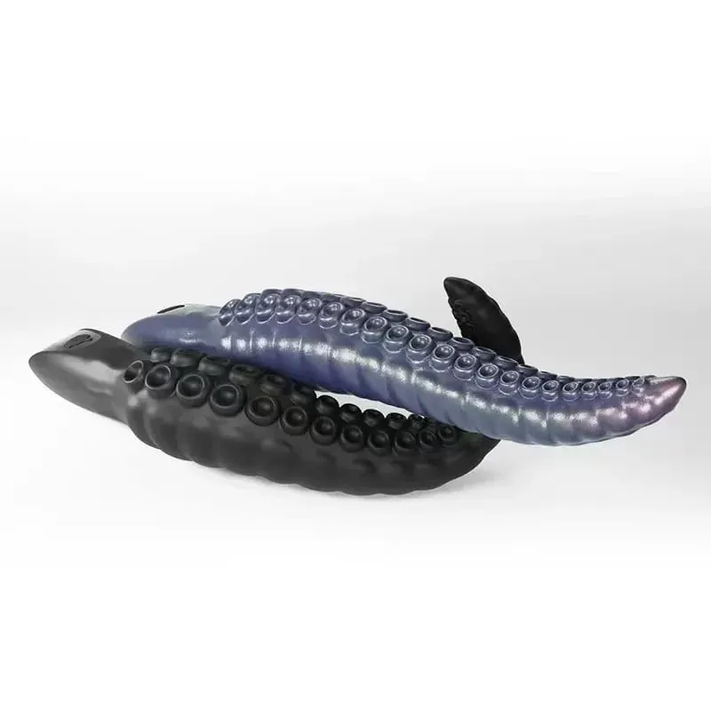 Vibrating Monster Dildo Sex Toys Octopus Tentacle Silicone G-Spot Clitoris Vibrators 7 Modes for Anal Vagina Nipple Stimulation