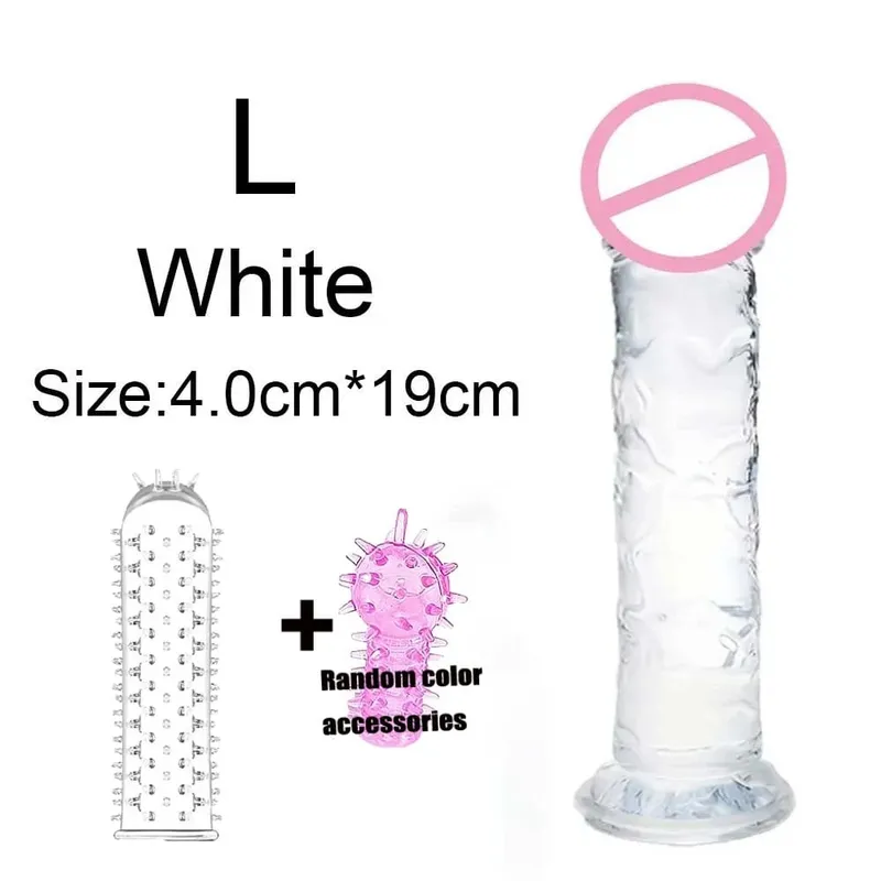 ราคาถูกสุดนุ่มสมจริงผู้หญิงเร้าอารมณ์ Anal Big Dildo ดูดถ้วย Jelly Dick เพศของเล่น Soft Clitori ช่องคลอด Masturbators อวัยวะเพศชาย