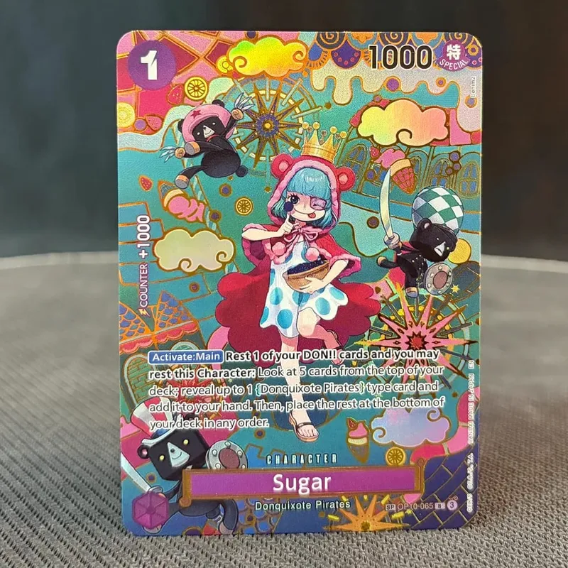SP Stampaggio oro Buggy Perona Mihawk Sabo Ace Rufy Zoro-juurou Sanji Newgate Nami Hancock Hiyori ONE PIECE Carte proxy — image 12