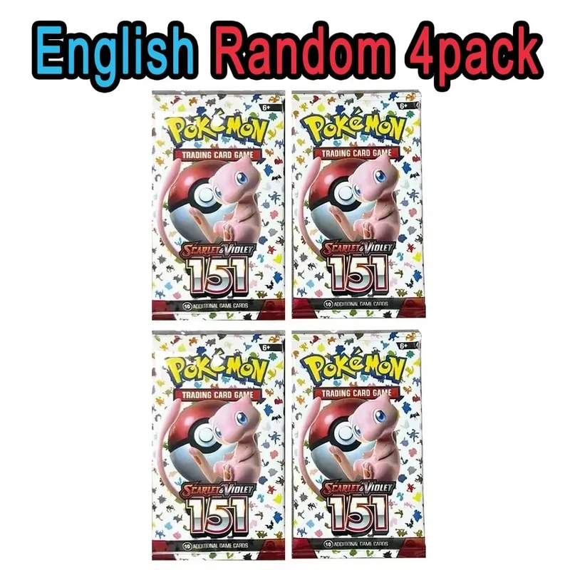 ** 360Pcs EnglishPokémonCards SunMoon Destined PSrismatic Evolutions Scarlet Violet 151 PALDEAN Booster Battle Transaction Card