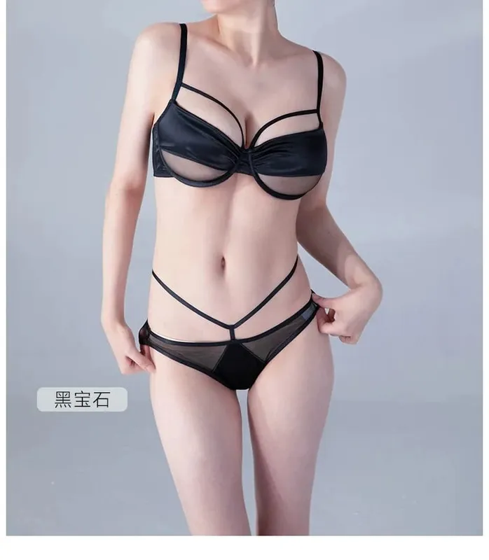 숙녀 새로운 얇은 컵 슬리밍 란제리 세트 소프트 언더 와이어 푸시 업 브래지어 최소화 효과 수집 사이드 벌지 안티 처짐 소프트 — image 9