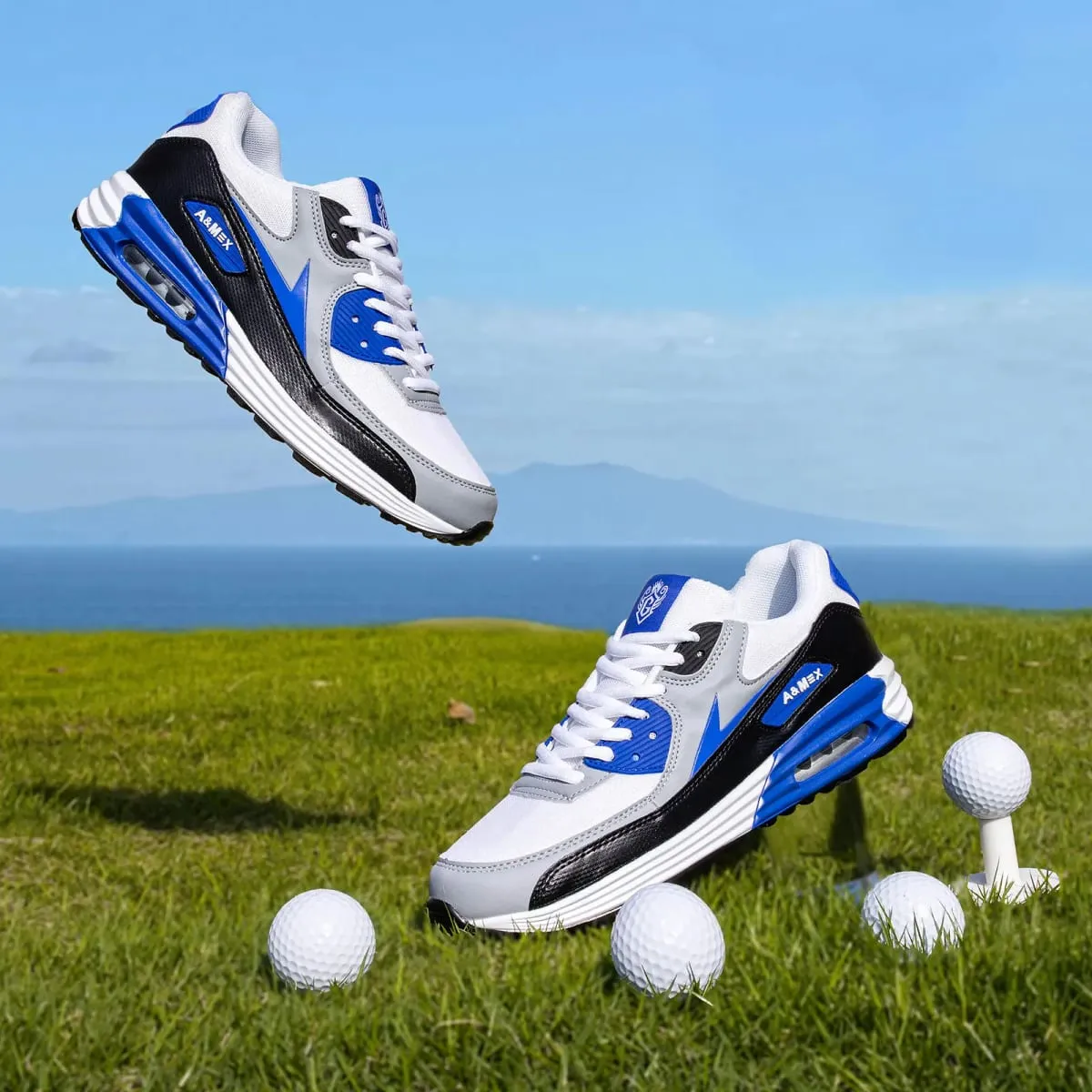 Men's Running Shoes Breathable Air Cushion Sneakers Athletics Sport Trainer Tennis Basketball Shoes — image 2