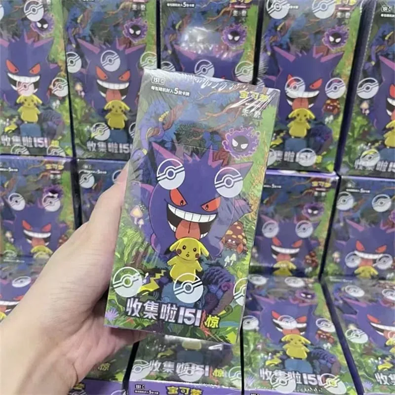 Pokémon Original Card 151 Series Vol.3 PTCG Official Genuine Supplement Package Animation Collection Card Table Game Toy Gifts — image 1