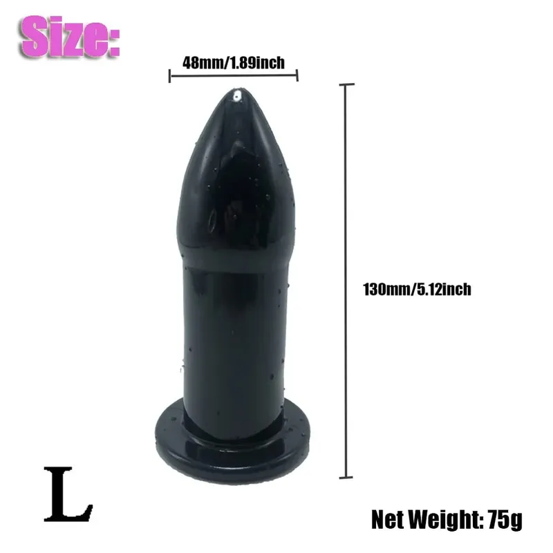 5PCS/Set Anal Plug Bullet Shape Butt Plug Trainer Kit Dilator Progressive Training Adult Sex Toy for Women Men Couples Gear
