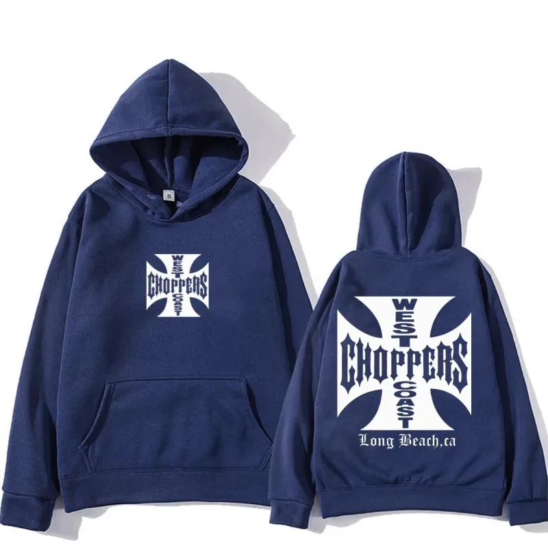 Paul Walker West Coast Choppers sweat à capuche hommes femmes surdimensionné haut tendance hip hop vêtements polaire à manches longues sweat vintage — image 7
