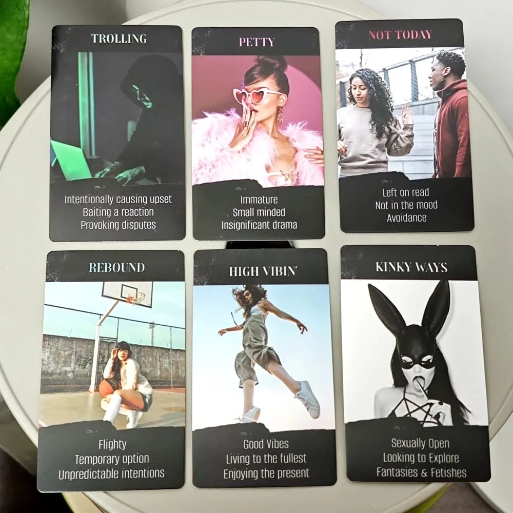10.3*6cm What's The Tea Situations Oracle Deck 78 Pcs Cards Tarot