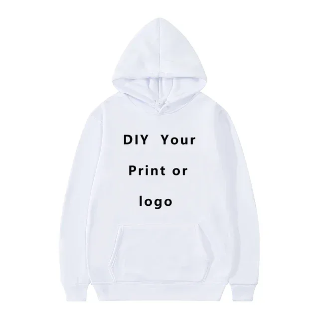 2024 남자 여자 캐주얼 사용자 정의 인쇄 텍스트 DIY 까마귀 사용자 정의 로고 맞춤형 Hoody 사용자 정의 후드 텍스트 로고 운동복