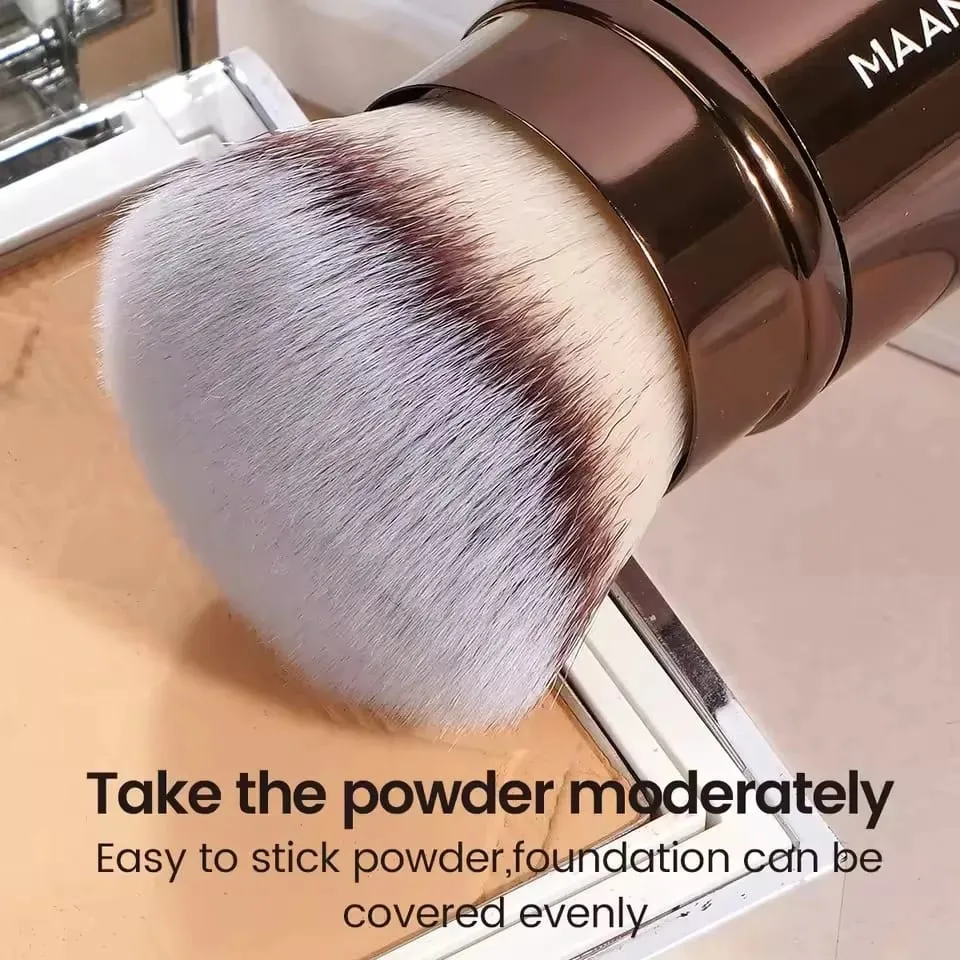 Professional Makeup Brush Double Head Foundation Powder Concealer Makeup Brush Soft Fiber Hair Cosmetic Beauty Tools
