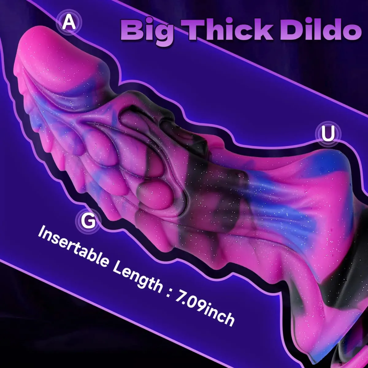 Dragon Dildo for Women Big Anal Dildo with Suction Cup Soft Monster Dildo Silicone Anal Plug Prostate Massager Sex Toys for Men — image 5