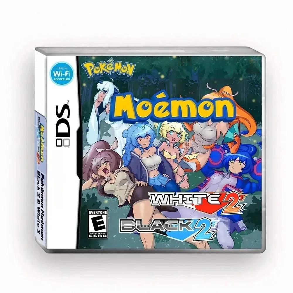 NDS Video Game Cartridge Pokémon Moemon Black 2 and White 2 US English Version — image 2
