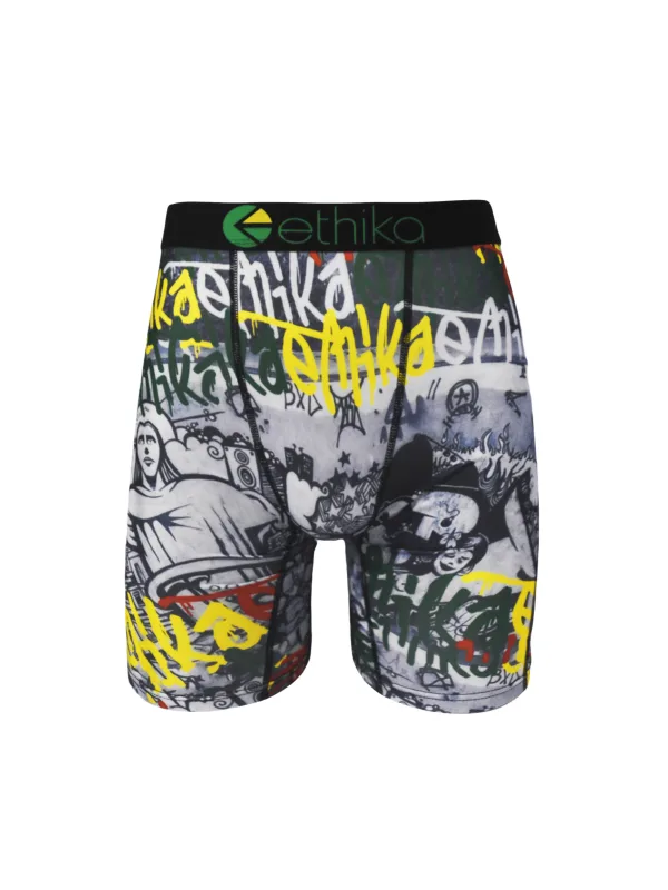 Doux Boxer Homme 1 Pièce Confortable Quotidien Sous-vêtements Respirable Coupe extensible Polyester S-XXXL Léger