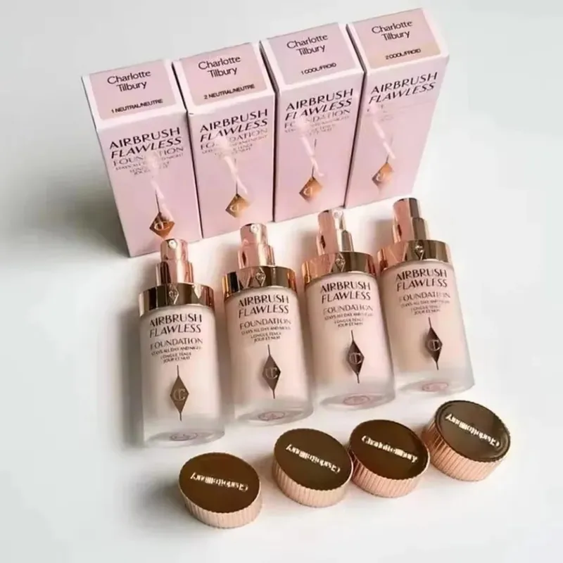 Charlotte Tilbury beállító púder kompakt szájfényes alapozó kéttónusú pirosító szemhéjpúder paletta könnyű, finom, hosszan tartó