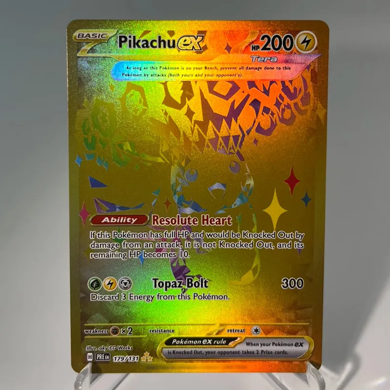 Prismatic Evolutions PKM Cards PTCG5-A GX Rainbow Umbreon Sylveon Leafeon ex Rare Collection Battle Toys Gifts for Hobbies