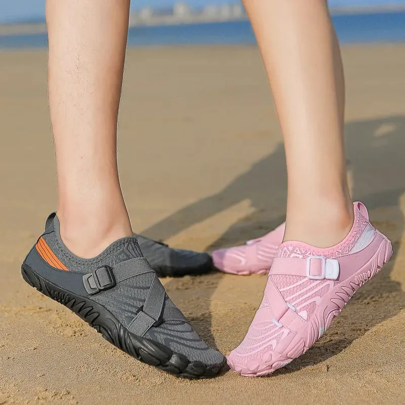Unisex Beach Shoes Quick Drying Anti-Slip Aqua Shoes for Men High Quality Breathable Barefoot Shoes Outdoor Walking Sneakers New