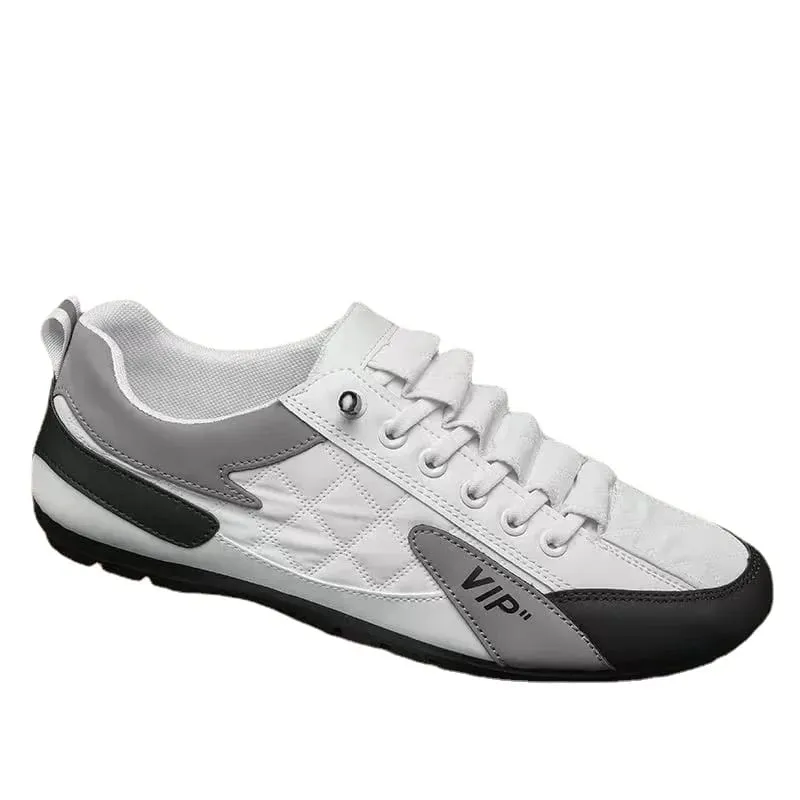 Férfi tornacipők csúszásmentes Új divatos, alacsony felsőrészű szabadidős cipők Könnyű férficipők Divattrend Outdoor Walking Shoes cipők