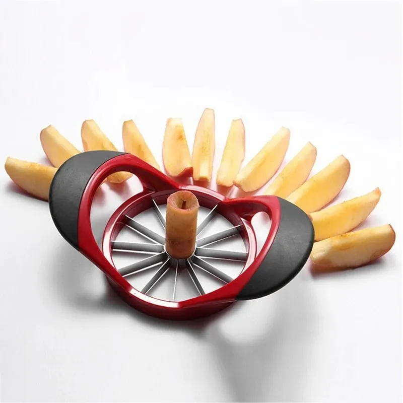 Stainless Steel Apple Slicer & Corer Super Sharp Apple Cutter Peeler Apple Sharpener Tool Multifunctional Fruit Cutter SGGJ007