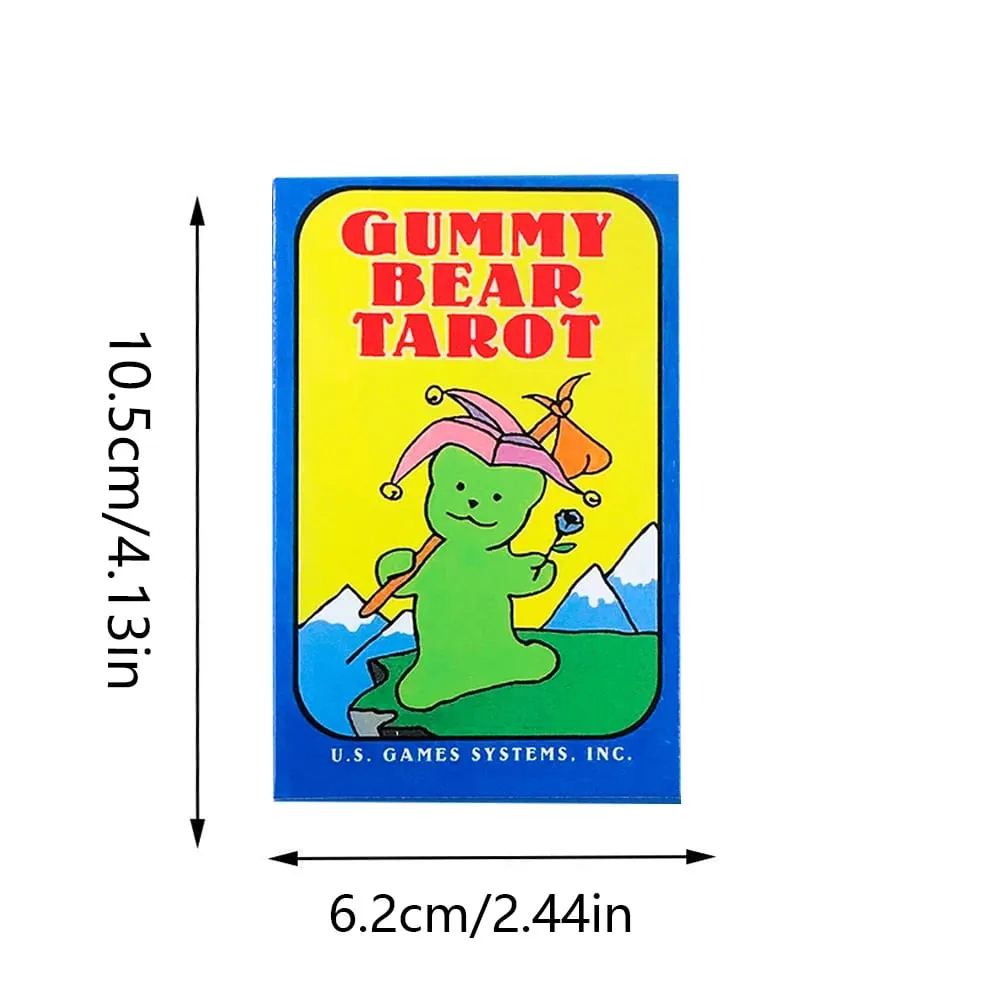 Tarot cards of gummy bear oracle deck board games