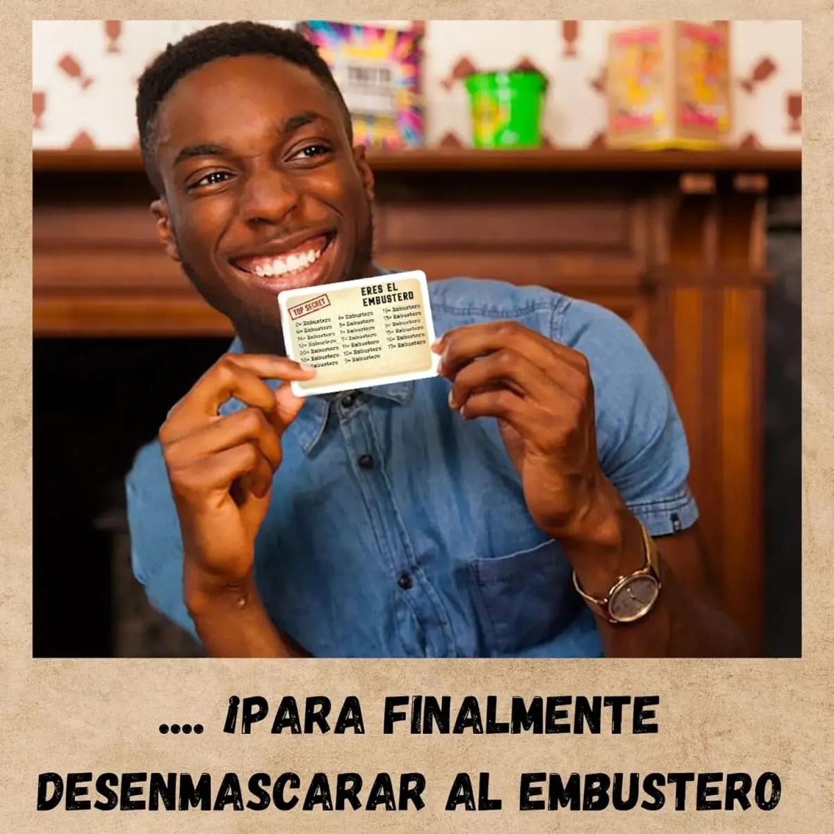 El Embustero Spanish Fun Party Card Game Strategy Bluffing & Creative Word‑Association Game for Friends to Unmask the Impostor — image 3