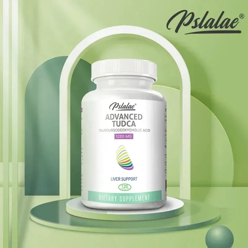 Supporto naturale per il fegato TUDCA 1200 mg - Supporta la disintossicazione e la riparazione della pulizia del fegato
