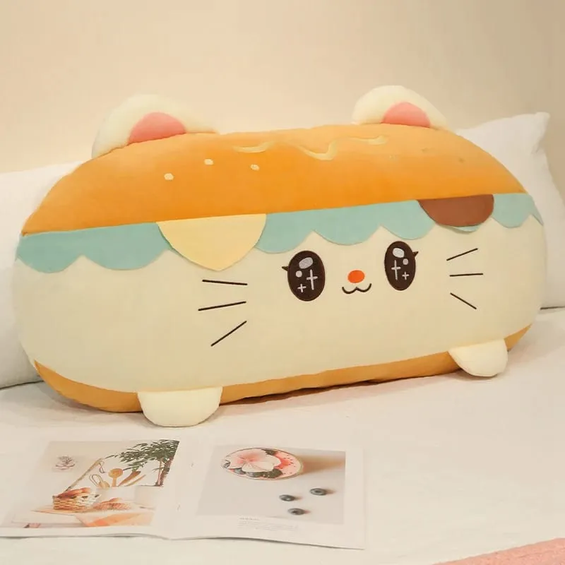 Hamburger Plush Cushion 58/88cm Stuffed Pillow Kawaii Sofa Bed Seat Decor Cushion Adorably Home Decor Toys Birthday Gifts
