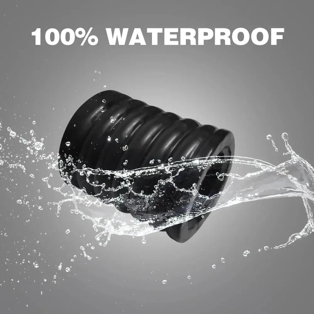 Men's TPE Cock Ring Penis Sleeve for Ejaculation Delay Scrotum Stretcher Sperm Retention Adult Sex Life Enhancement Accessory