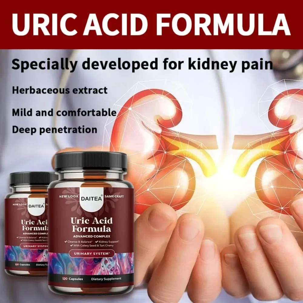 Uric Acid Formula - Kidney Cleanse Uric Acid Support Joint Supplement and Improves Immunity Supplement — image 2
