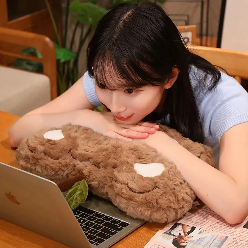 40cm Teddy Bear Head Plush Pillow Cute Bear Face Throw Pillow Soft Fluffy Stuffed Cushion Sofa Bedroom Home Decor Gift