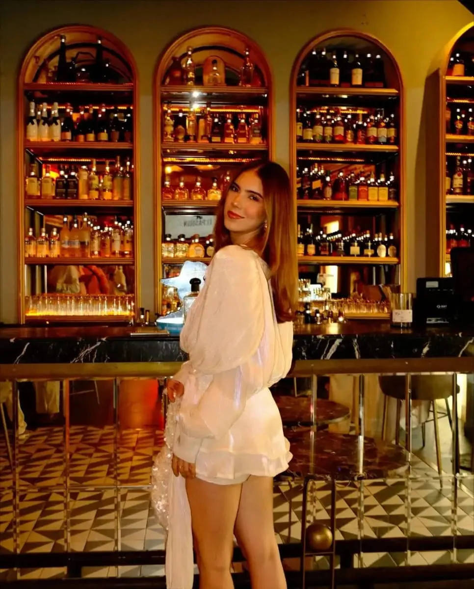 2026 Fashion Lace Up V-neck Lantern Mini Dress Long Sleeve Elegant Fold Sexy Flounce Hem Vestido Summer Evening Vacation Gown
