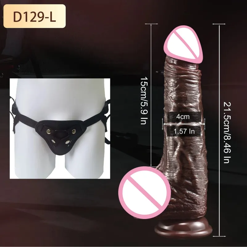 Realistic Dildo Sliding Foreskin Big Penis Suction Cup Dildos Female Masturbator Fake Dick Adult Anal Sex Toys for Women Men Gay
