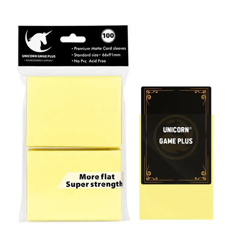 100 peças 2.5 "x 3.5" mangas de cartão de negociação premium 66x91mm cartas de jogo de tabuleiro de tamanho padrão para mtg magic Gathering cartão de jogo lorcana