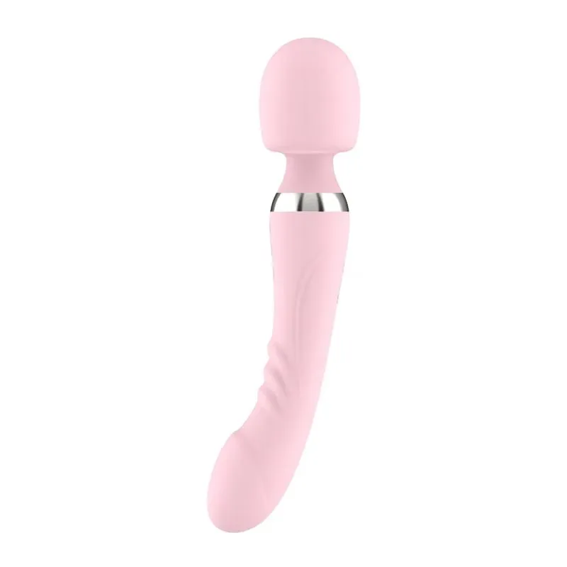 2 IN 1 Magic Wand Vibrator for Women G Spot Clitoral Stimulator 10 Vibration Modes AV Stick Dildo Female Vagina Massager Sex Toy