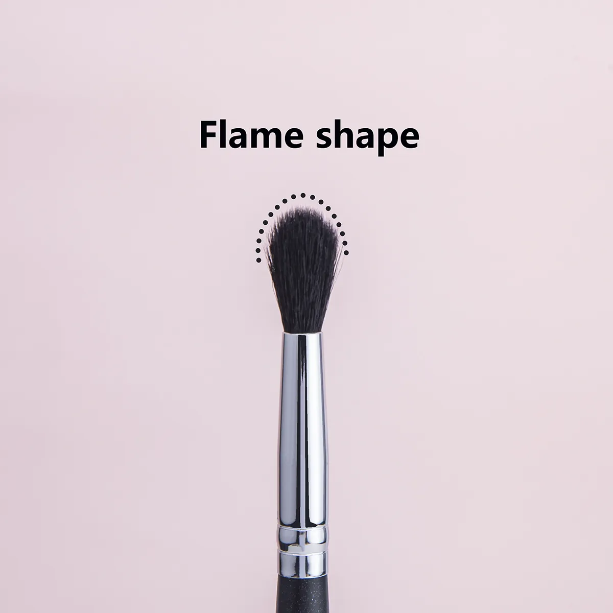 224 Crease Brush Eye Shadow Crease Blending Makeup Štětce Vysoce kvalitní Flame Shape Kozí vlasy Eye Shadow Crease Makeup Tool