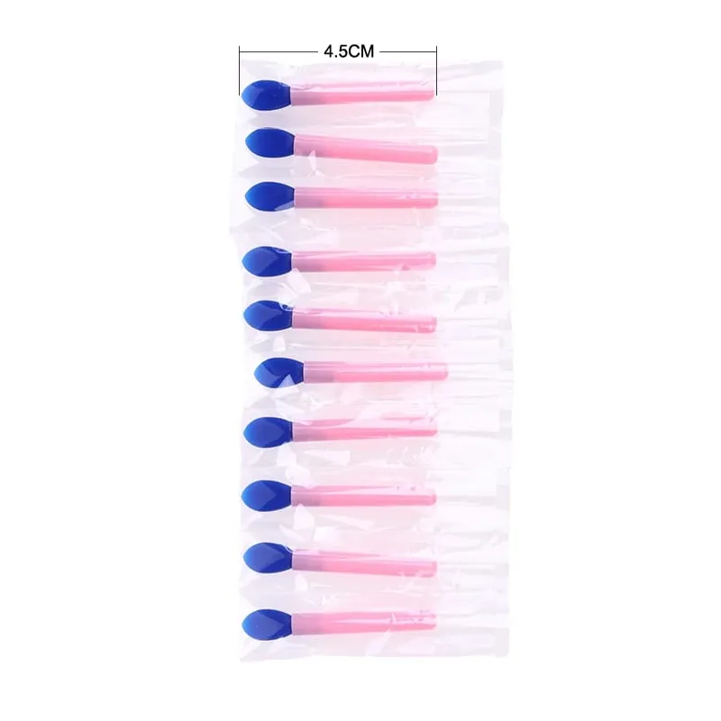 10pcs Silicone Lip Brush Set Maliit na Makeup Brushes Lipstick Applicator Brushes Para sa Pangangalaga sa Labi Paggamit ng Makeup