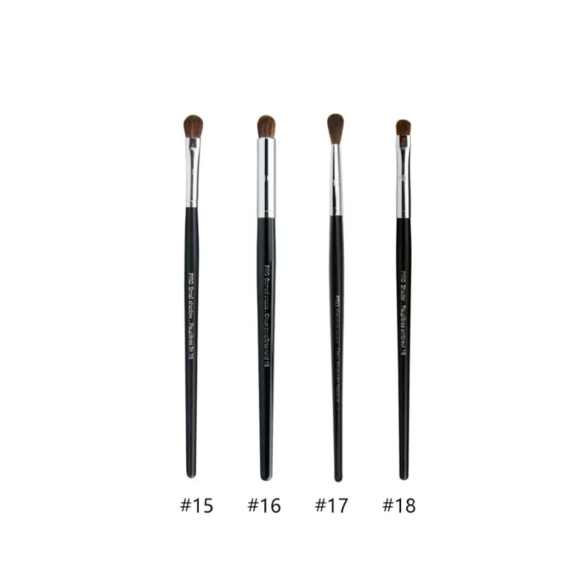 4pcs/set Pro Allover Eye Shadow Makeup Brushes Lip Brow Precision Concealer Blending Domed Crease Smudge Highlight Make Up Brush