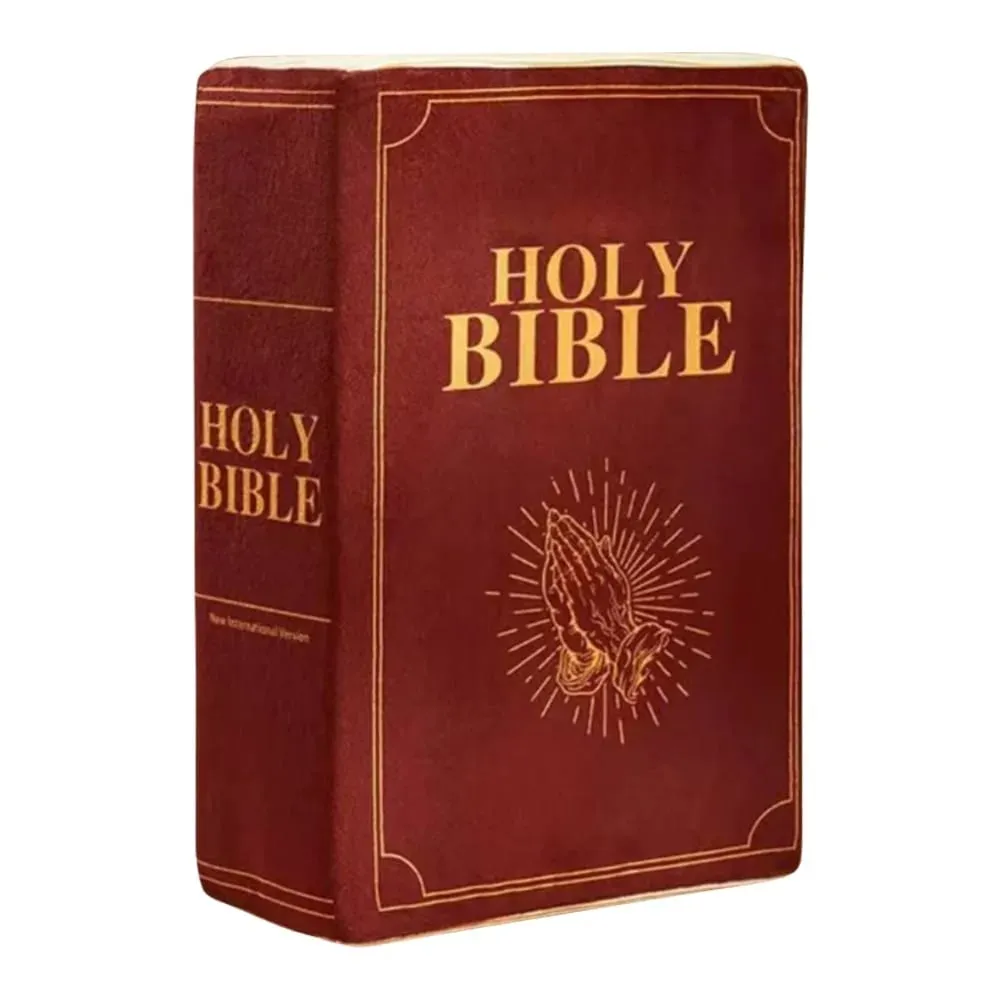 Living Room Realistic Looking Bible Pillow Sofa Cushion Bible Throw Pillow Cutest Home Decor Bible Cushion Bedroom