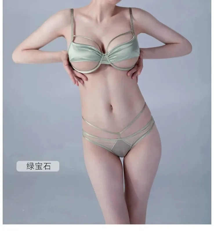 숙녀 새로운 얇은 컵 슬리밍 란제리 세트 소프트 언더 와이어 푸시 업 브래지어 최소화 효과 수집 사이드 벌지 안티 처짐 소프트 — image 10