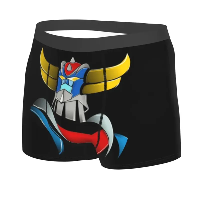 Custom Novelty Goldorak Ufo Robot Grendizer Boxers Shorts Panties Male Underpants Breathbale Briefs Underwear — image 8