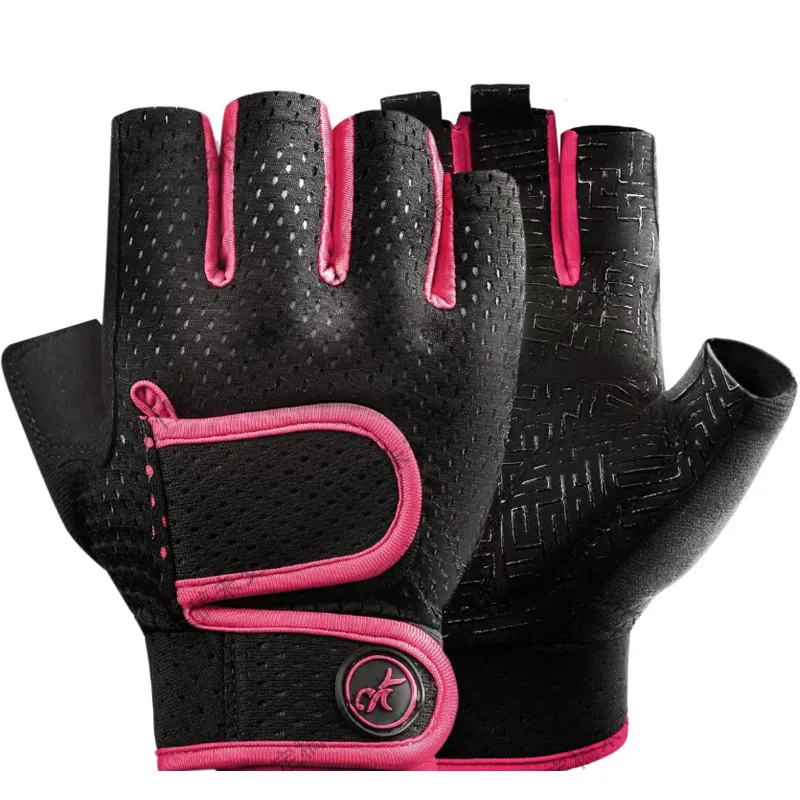 Gym Gloves Breathable Anti-slip Pull Ups Training Yoga Body-building Exercise Fitness Workout Weight Lifting Gloves Men