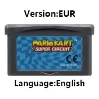 GBA Video Game Cartridge Console Card dDonkey Kong Mario Wario Series Kart Party for GBASP
