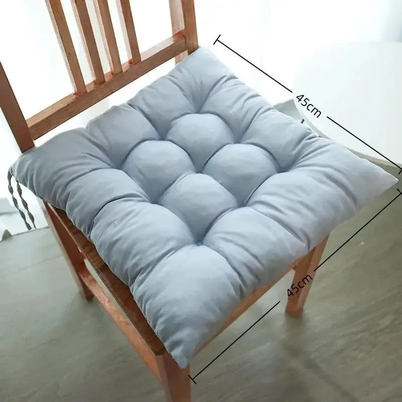 Měkký tlustý polstrovaný čtvercový sedák s roztomilými kreslenými potisky Pevné kravaty pro domácí kancelář Vnitřní použití venku Polyester Odolný — image 16