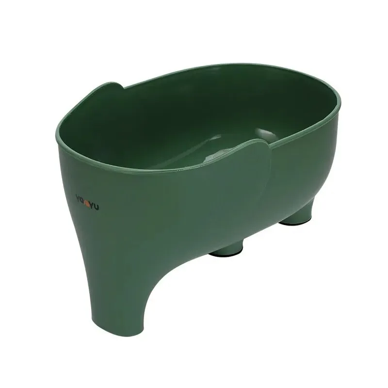 Panier de vidange en forme d'éléphant pour évier, panier de lavage de fruits et légumes, égouttoir suspendu, accessoires de rangement de cuisine polyvalents